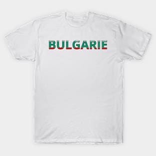 Drapeau Bulgarie T-Shirt